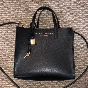 Marc Jacobs Mini Grind Coated Leather Tote